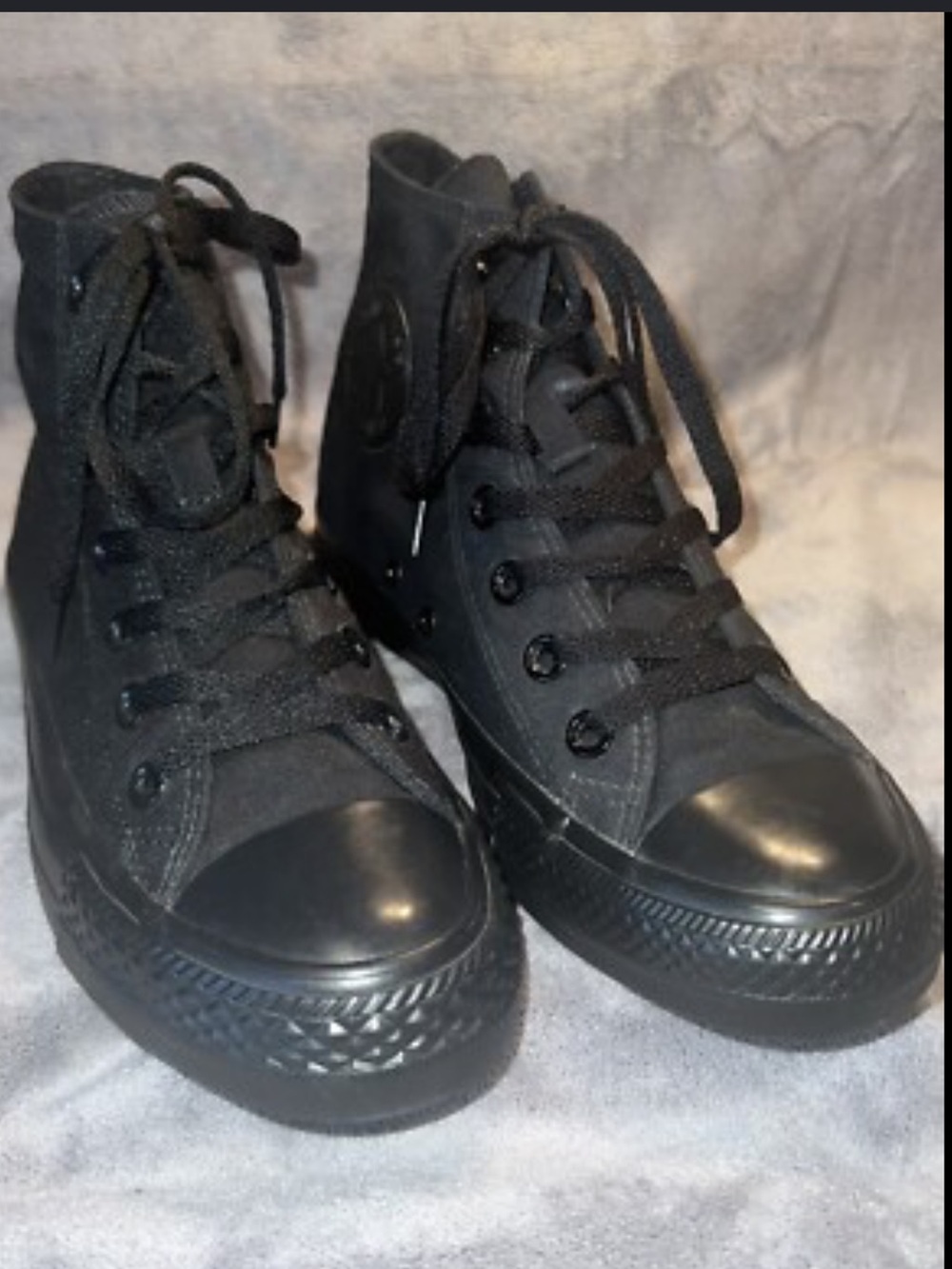 Converse All Star – Unisex-High Tops - Monochrome - All Black Everything
